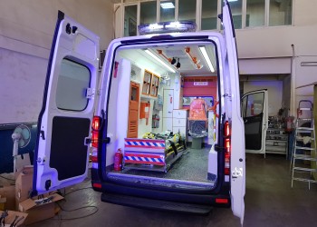 European type ambulance